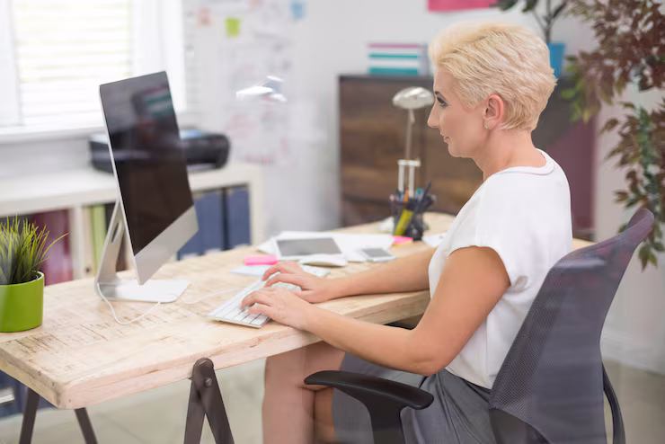 Espacio de trabajo ergonómico